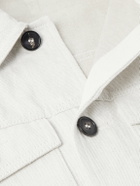 Slowear - Venezia 1951 Slim-Fit Cotton and Linen-Blend Twill Trucker Jacket - Neutrals