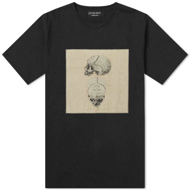 Photo: Alexander McQueen Skull Box Printed Tee