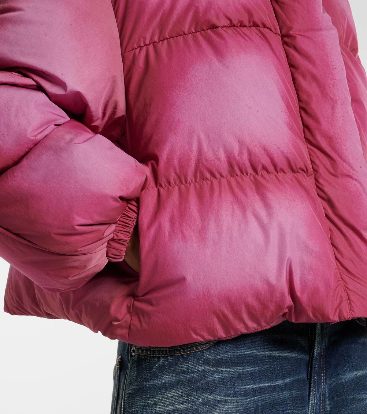 Acne Studios Logo down jacket