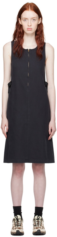 Photo: Gramicci Black Cinch Belt Dress