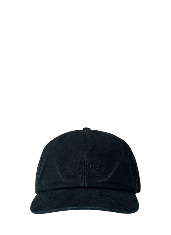 Photo: MM6 Maison Margiela Logo Motif Baseball Cap