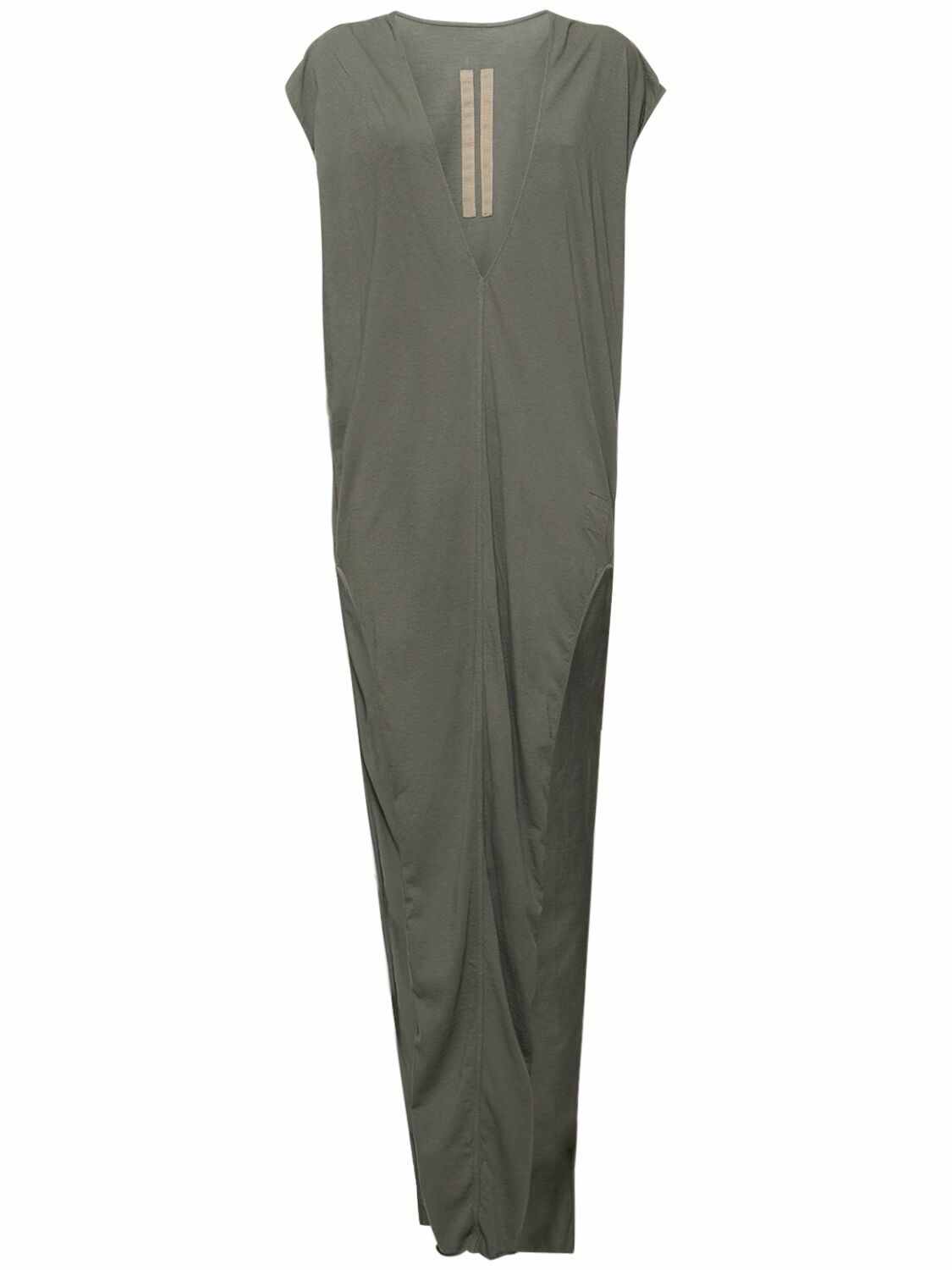rick owens cotton jersey maxi dress Rick Owens Maxi Dress