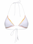 CASABLANCA Faded Triangle Bikini Top