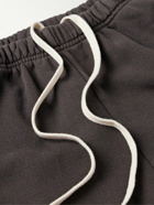 Les Tien - Puddle Straight-Leg Garment-Dyed Cotton-Jersey Sweatpants - Gray