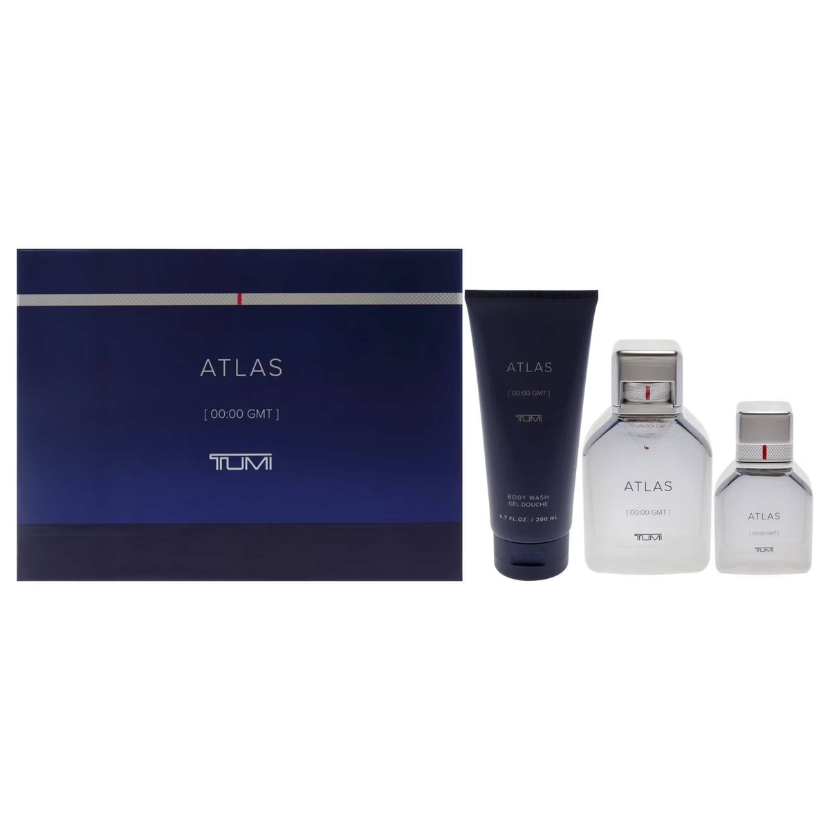 Tumi Mens Atlas Gift Set Fragrances 850016678638