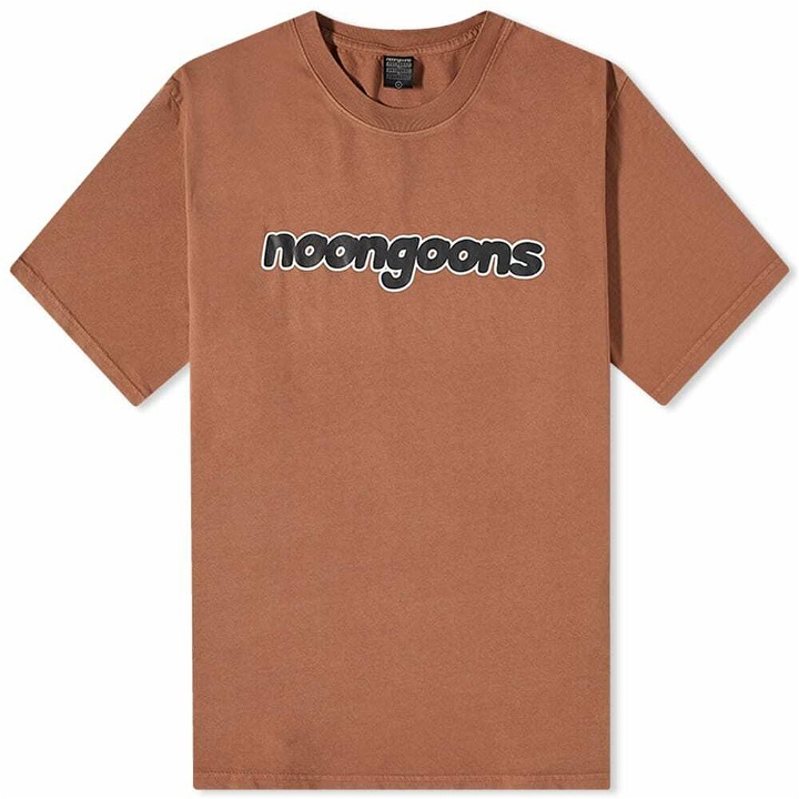 Photo: Noon Goons Men's Bubble T-Shirt in Brown