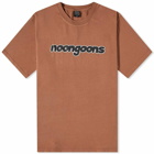 Noon Goons Men's Bubble T-Shirt in Brown