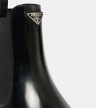 Prada Leather Chelsea boots