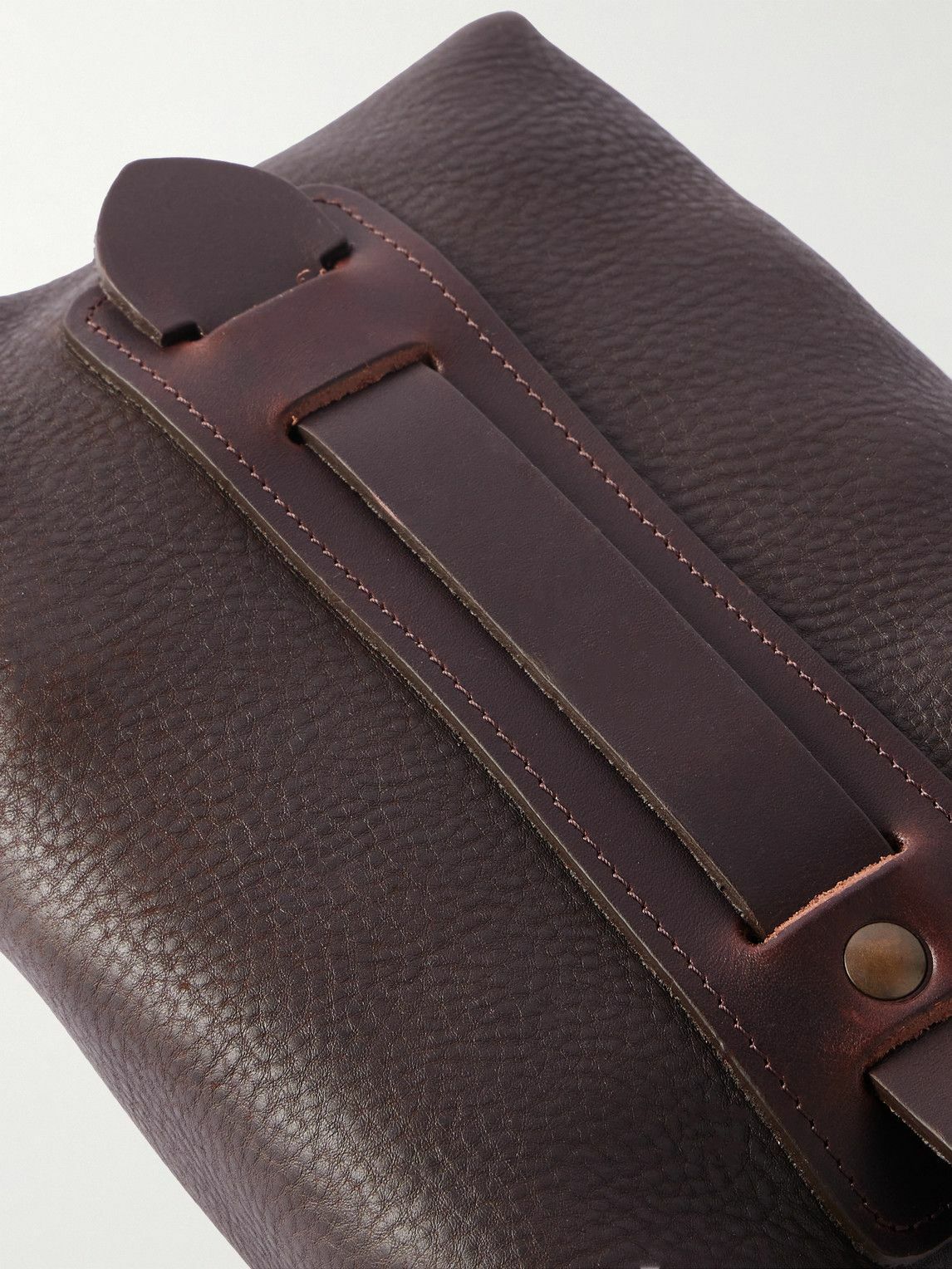 Bleu de Chauffe - Zazou Full-Grain Leather Wash Bag