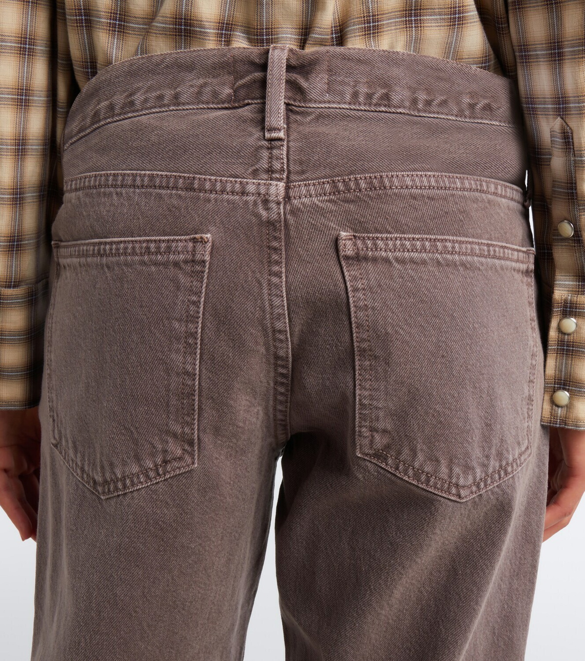 Agolde Low-rise straight jeans