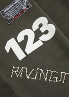 Rivington Roi Rebis Cva Uso-123 Logo-appliquéd Cotton Sweatpants Black