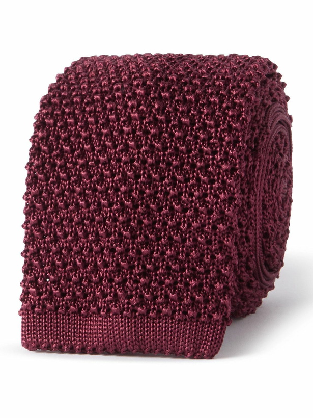 Photo: Canali - 7cm Knitted Silk Tie