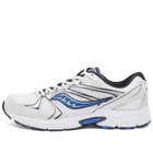 Saucony Ride Millennium Sneakers in White/Royal