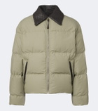 Bottega Veneta Intrecciato cotton-blend down jacket