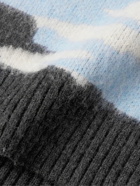 A.P.C. - Lionel Camouflage-Jacquard Virgin Wool Sweater - Multi