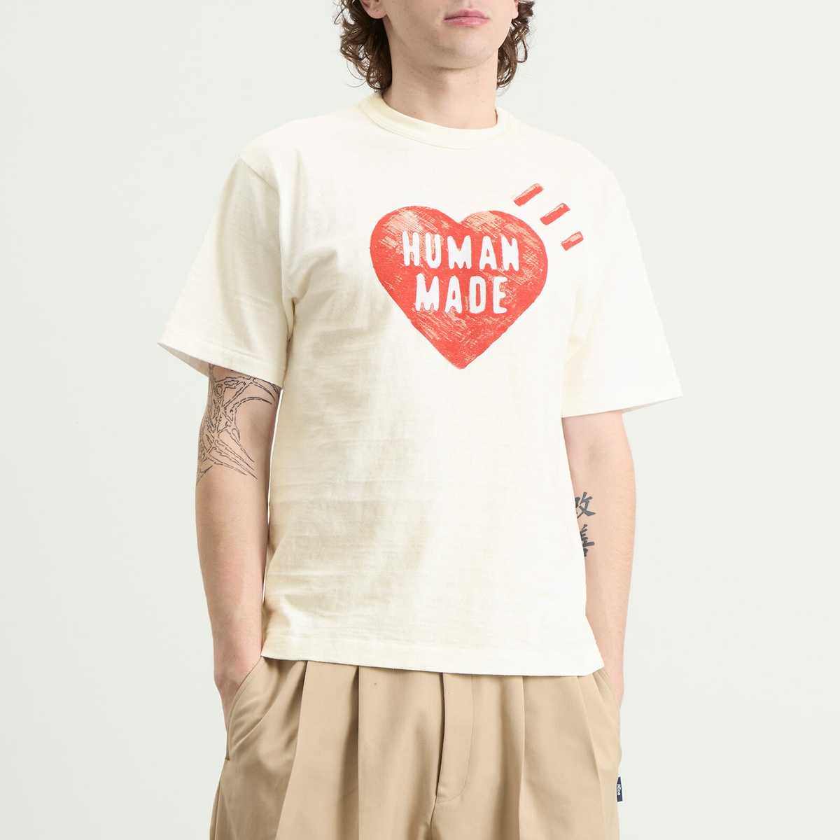 Human Made Men's Big Heart T-Shirt in White