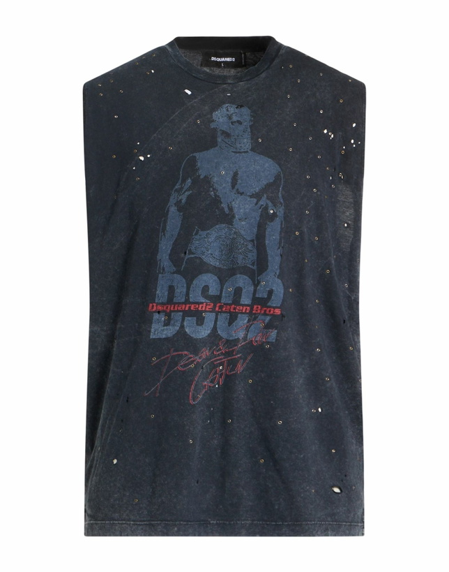 Photo: Dsquared2 Mens T-shirt Charcoal