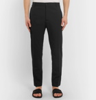 Versace - Stretch Virgin Wool-Blend Cargo Trousers - Black