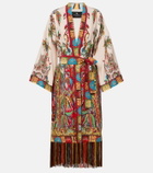 Etro Paisley silk kaftan