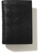 Bottega Veneta - Intrecciato Leather Billfold Cardholder - Black