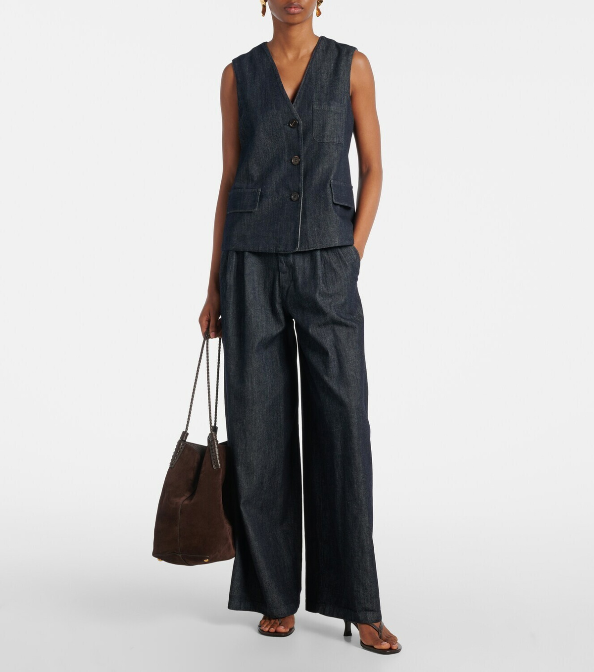 'S Max Mara Denim vest