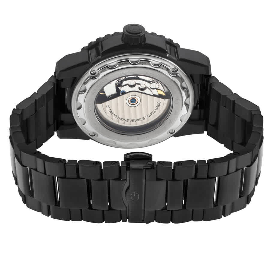 Gevril Seacloud Automatic Black Dial Mens Watch 31229B