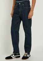 Blue Blue Relaxed Tapered-leg Jeans Indigo