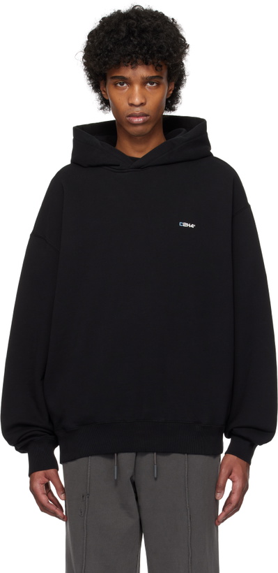 Photo: C2H4 Black Staff Uniform Logo Hoodie