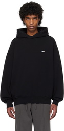 C2H4 Black Staff Uniform Logo Hoodie