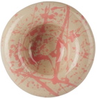 BOMBAC Off-White & Pink Splatter Big Bowl