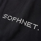 SOPHNET. Half Zip Pullover Hoody