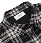 Mr P. - Checked Cotton-Blend Shirt - Black