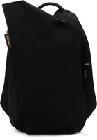 Côte&Ciel Black Isar M Smooth Colour Accent Backpack