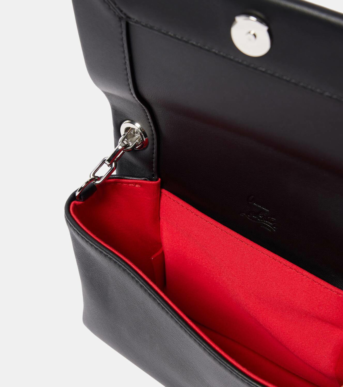 Christian Louboutin Artemis spiked レザークロスボディバッグ Artemis spiked leather crossbody bag in black - Christian
