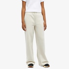 Calvin Klein Women's Monologo Straight Leg Hawk Pant in Eggshell