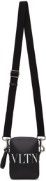 Valentino Garavani Black Small VLTN Crossbody Bag