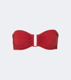 Eres Show ruched bikini top