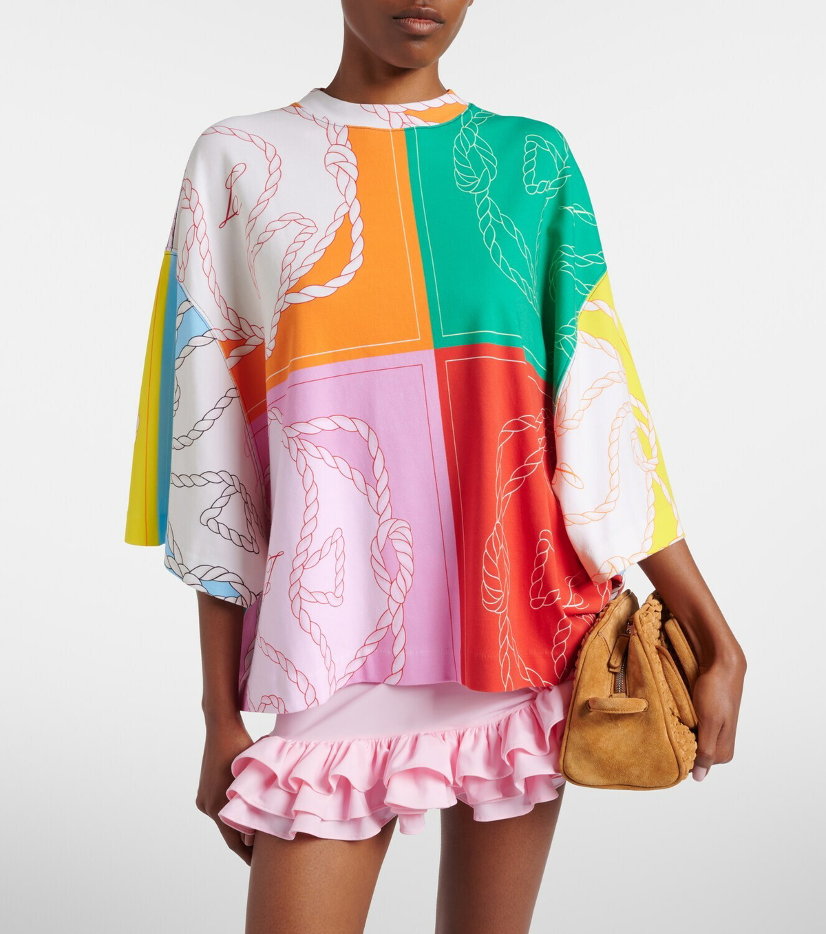 Jacquemus Hippocampe printed cotton jersey T-shirt
