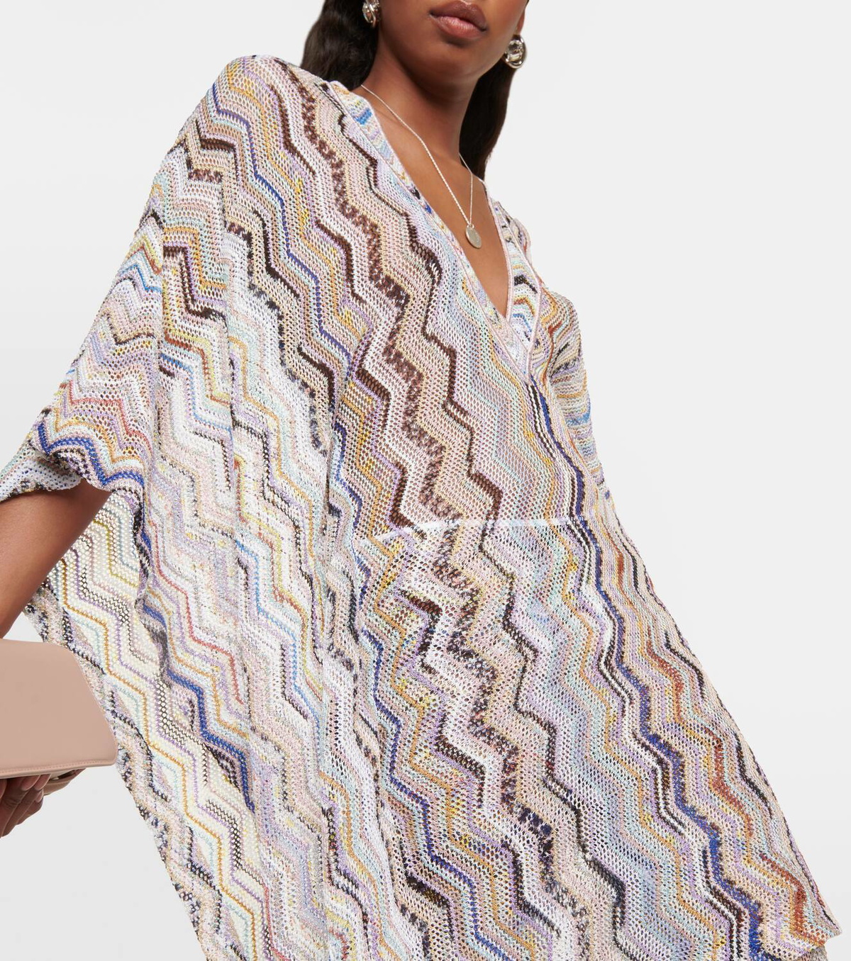 【MISSONI】mare プリント satin kaftan MISSONI Mare printed cotton and silk-blend kaftan | NET-A-PORTER