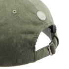 Folk Men's Corduroy Cap in Dark Sage 