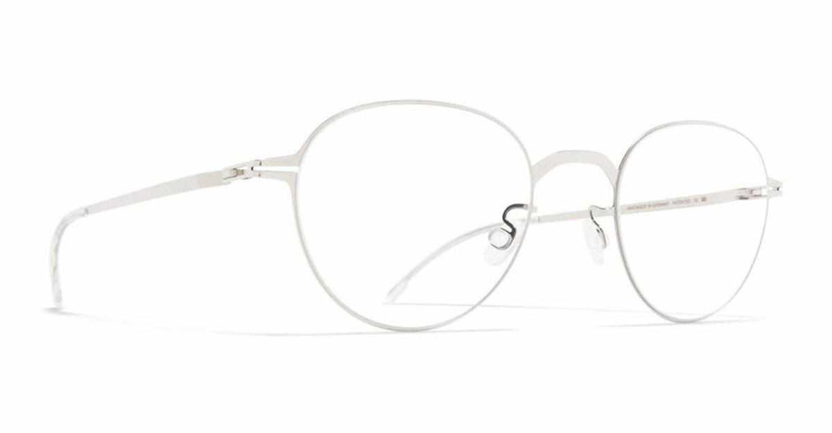 Mykita Mel - Shiny Silver Rx Glasses