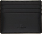 Valentino Garavani Black VLTN Card Holder