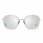 Dita Talon-threecrystal Clear-white Gold