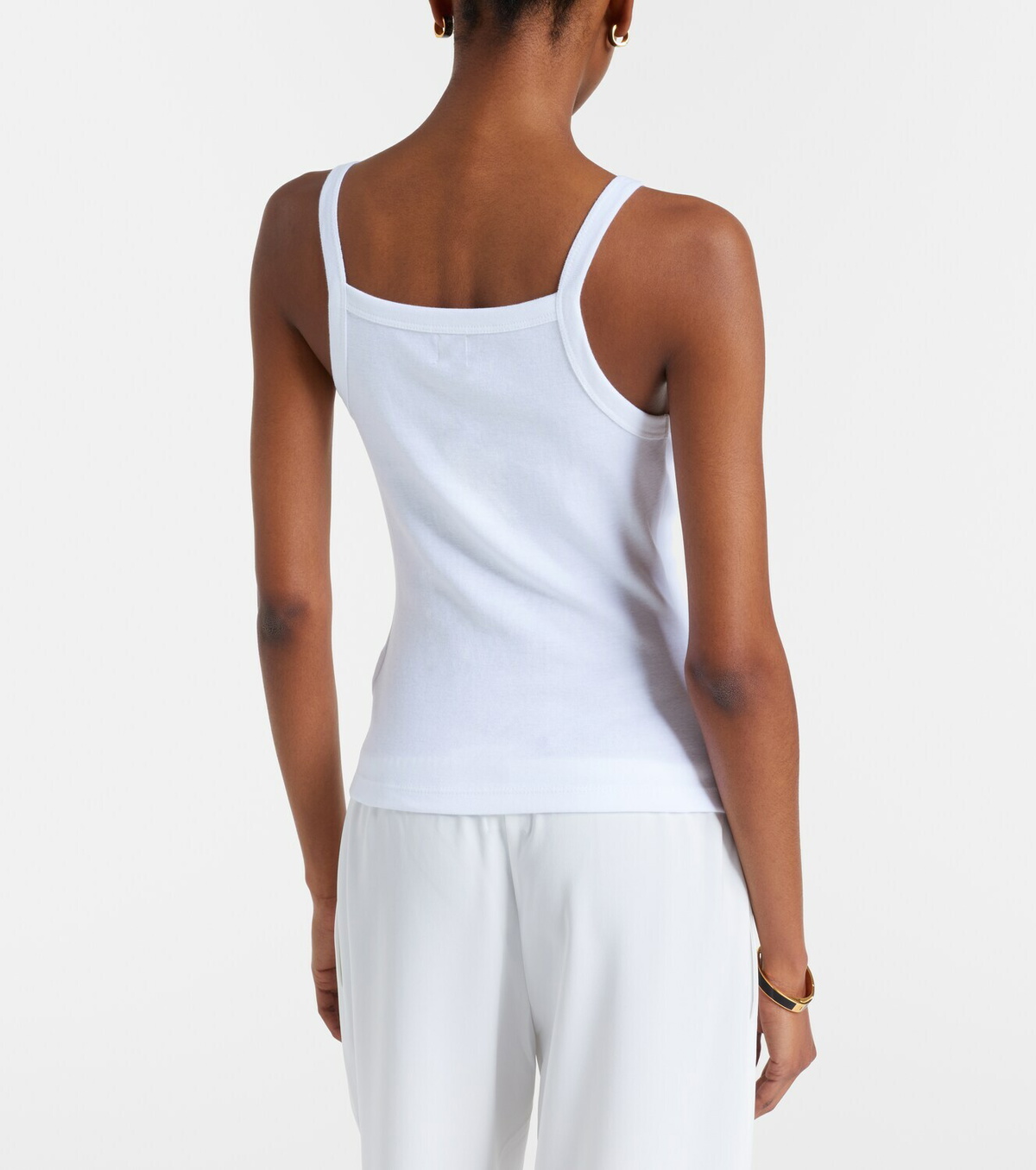 Leset Nando cotton jersey tank top