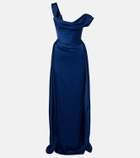 Vivienne Westwood Nova Grace draped asymmetric gown