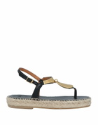 Chloé Womens Espadrilles in Black