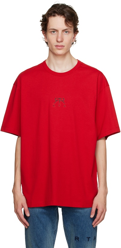 Photo: RTA Red Oversized T-Shirt
