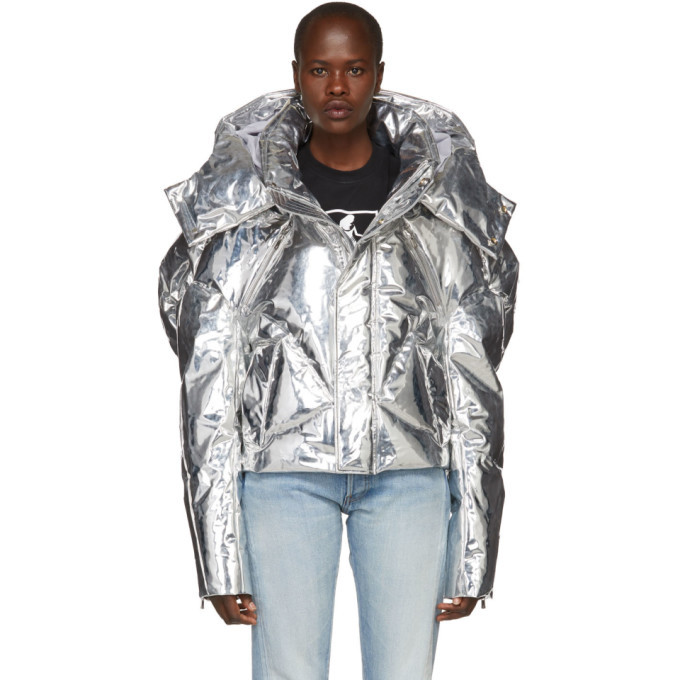 Photo: Chen Peng Silver Down Short Jacket