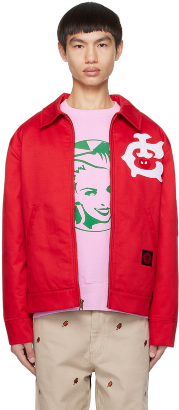 Photo: ICECREAM Red Graphic Jacket