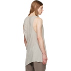 Rick Owens Off-White Tower Draped Pony Tank Top
